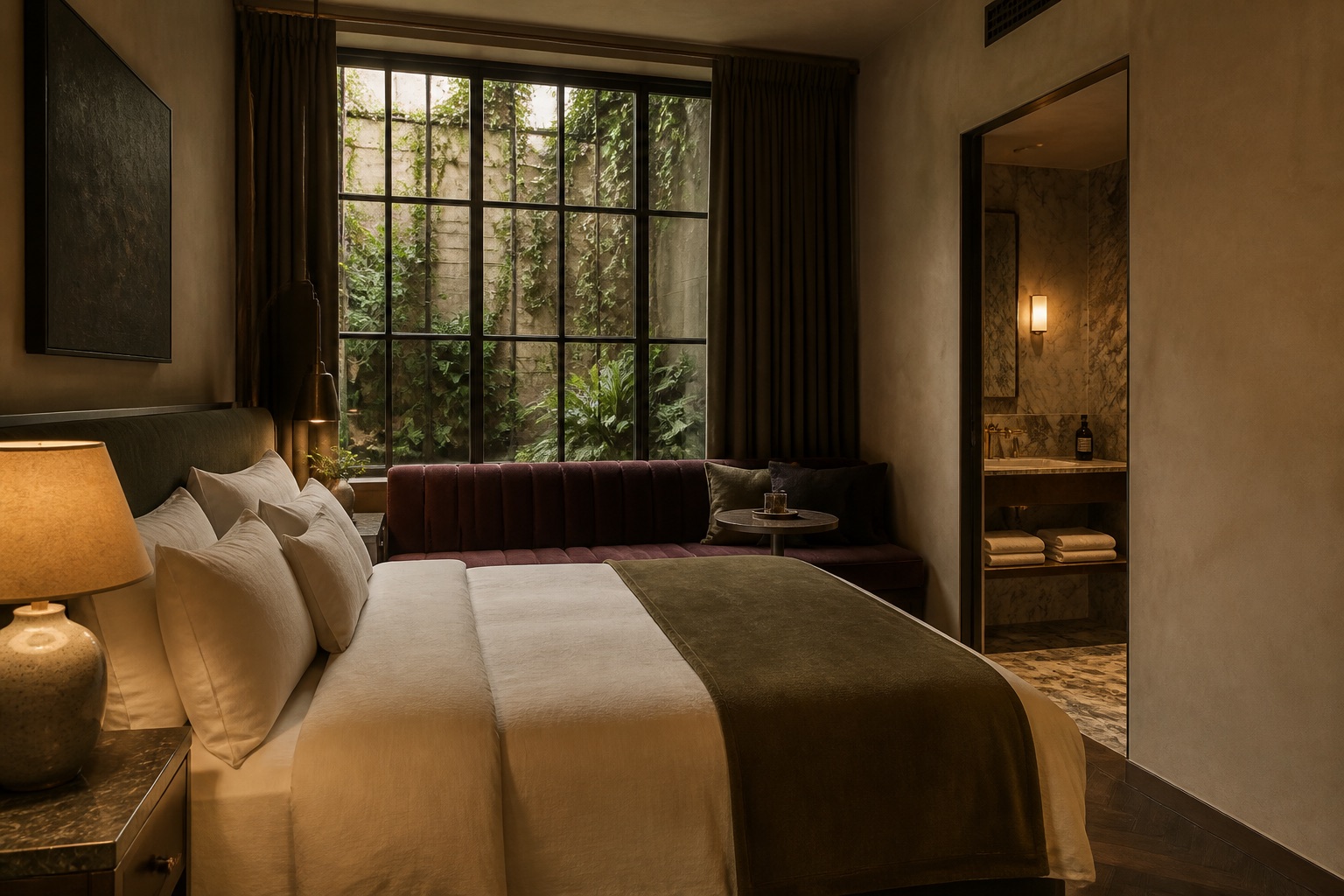 Courtyard Room interior